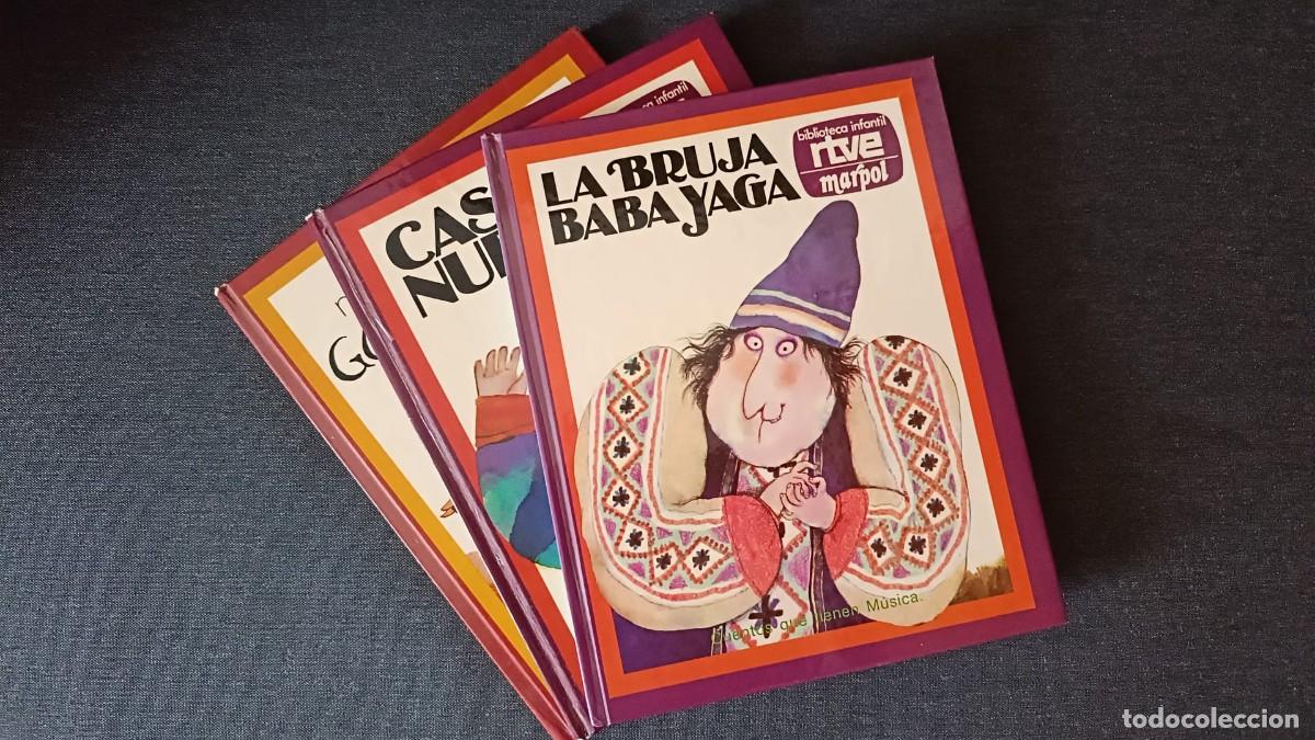 Libros de segunda mano: LA BRUJA BABA YAGA, CASCANUECES Y EL MARAVILLOSO GONTRAN - BIBLIOTECA INFANTIL RTVE - E. MARPOL 1977