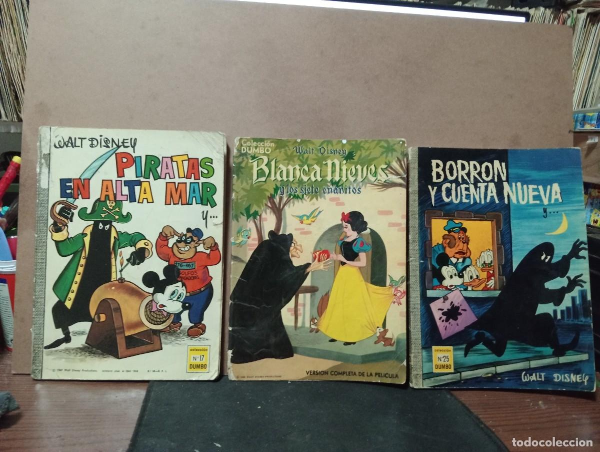 Livros em segunda m&atilde;o: Tres comics Walt Disney ( leer descripcion )