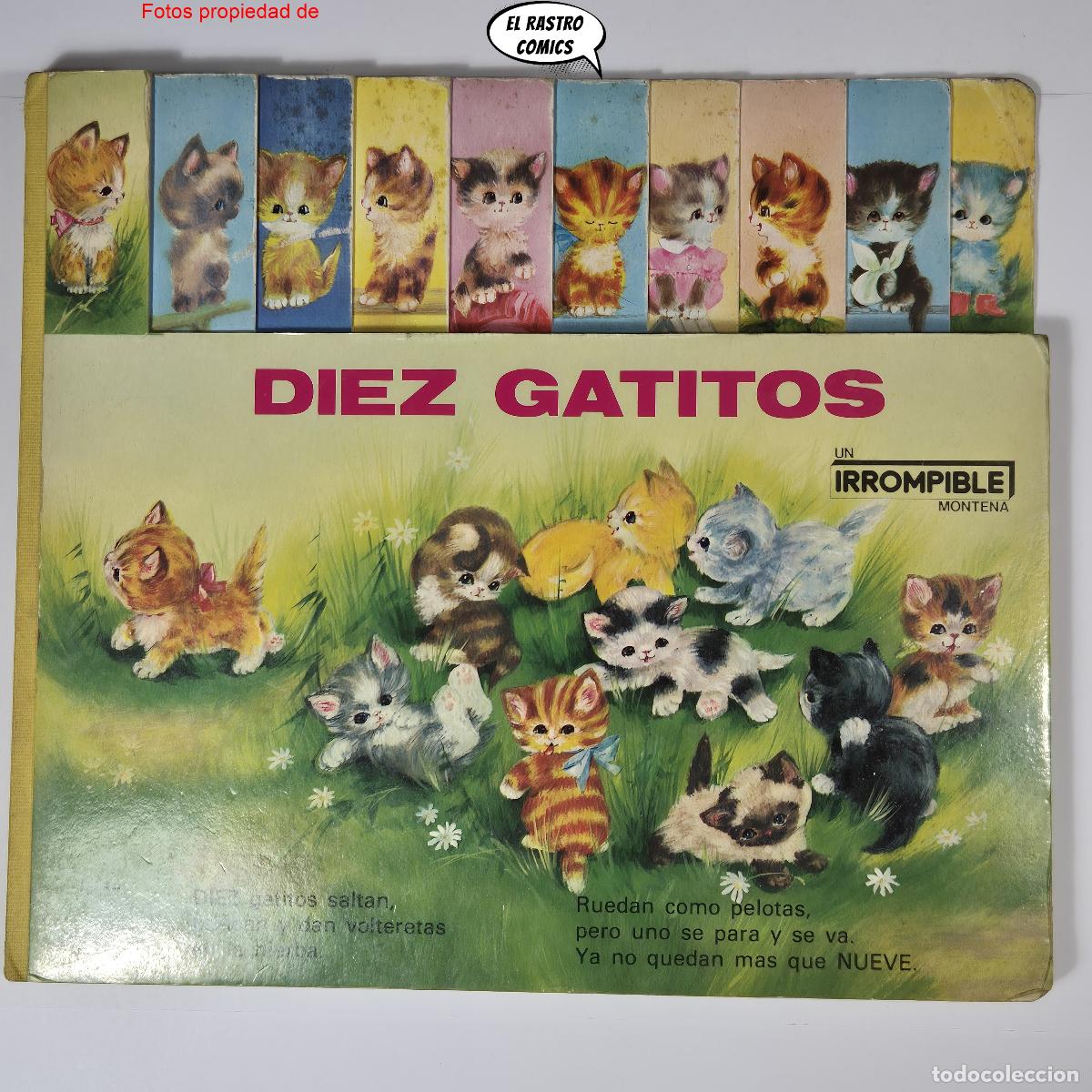 Gebrauchte B&uuml;cher: Diez gatitos, Coleccion contemos, Un irrompible Montena 1984