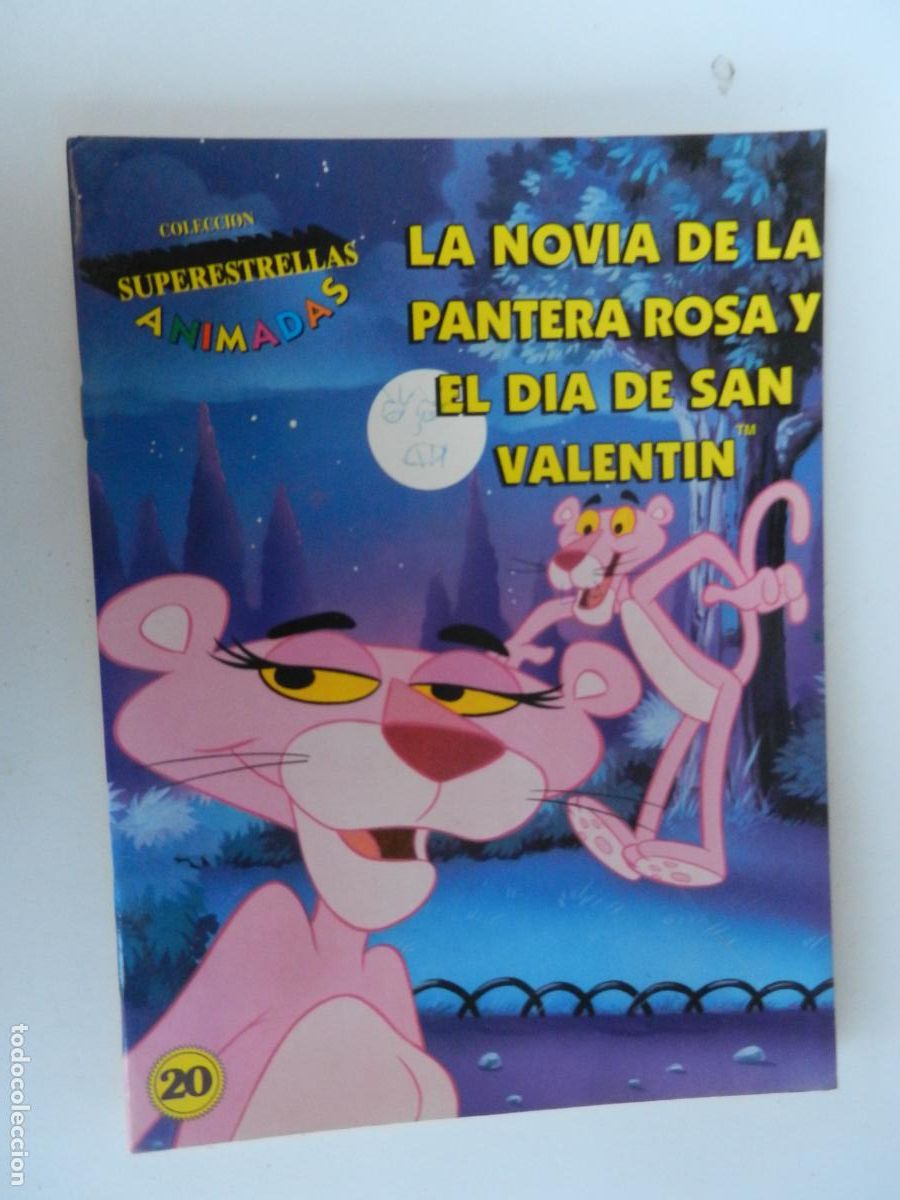 Libros de segunda mano: LA NOVIA DE LA PANTERA ROSA Y EL D&Iacute;A DE SAN VALENT&Iacute;N - SUPERESTRELLAS ANIMADAS 20- WARNER BROS 1998.