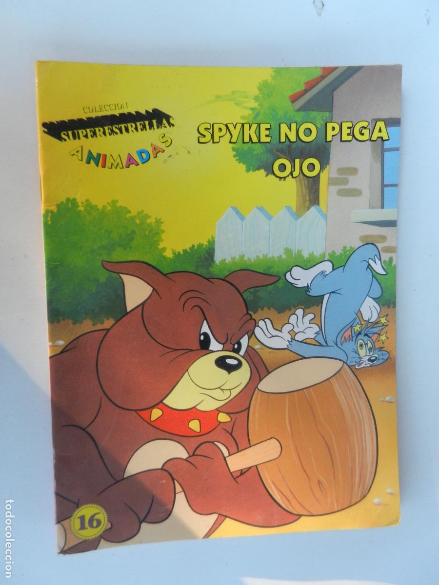 Libros de segunda mano: SPIKE NO PEGA OJO - SUPERESTRELLAS ANIMADAS 16 - WARNER BROS 1998.