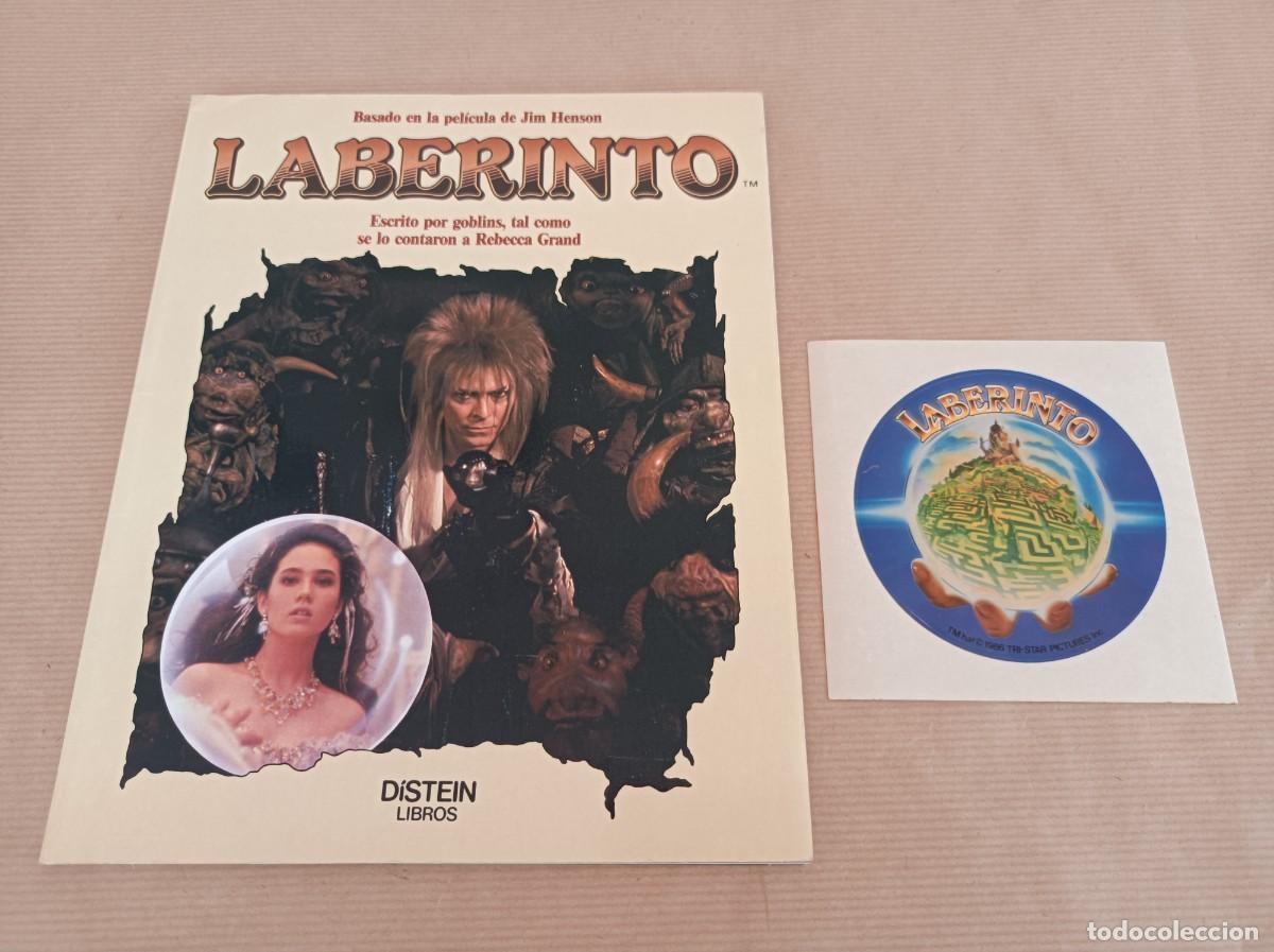 Libros de segunda mano: PEGATINA Y CUENTO LABERINTO DISTEIN LIBROS - DAVID BOWIE - Foto 1