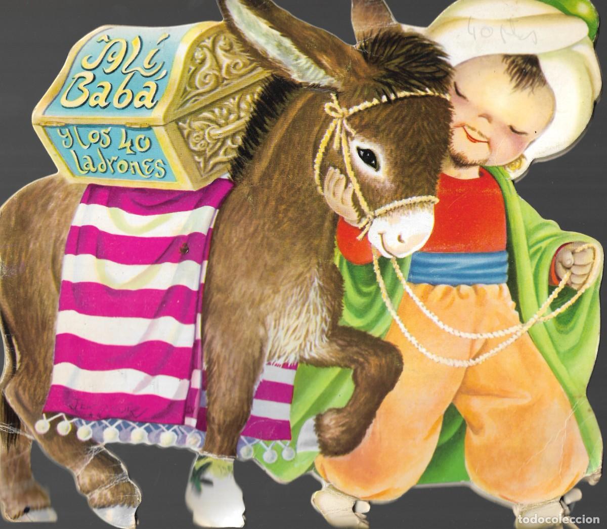 Gebrauchte B&uuml;cher: CUENTO TROQUELADO - ALI BAB&Aacute; Y LOS 40 LADRONES - N&ordm; 34 - FERR&Aacute;NDIZ - EDIGRAF, S.A., 1975.