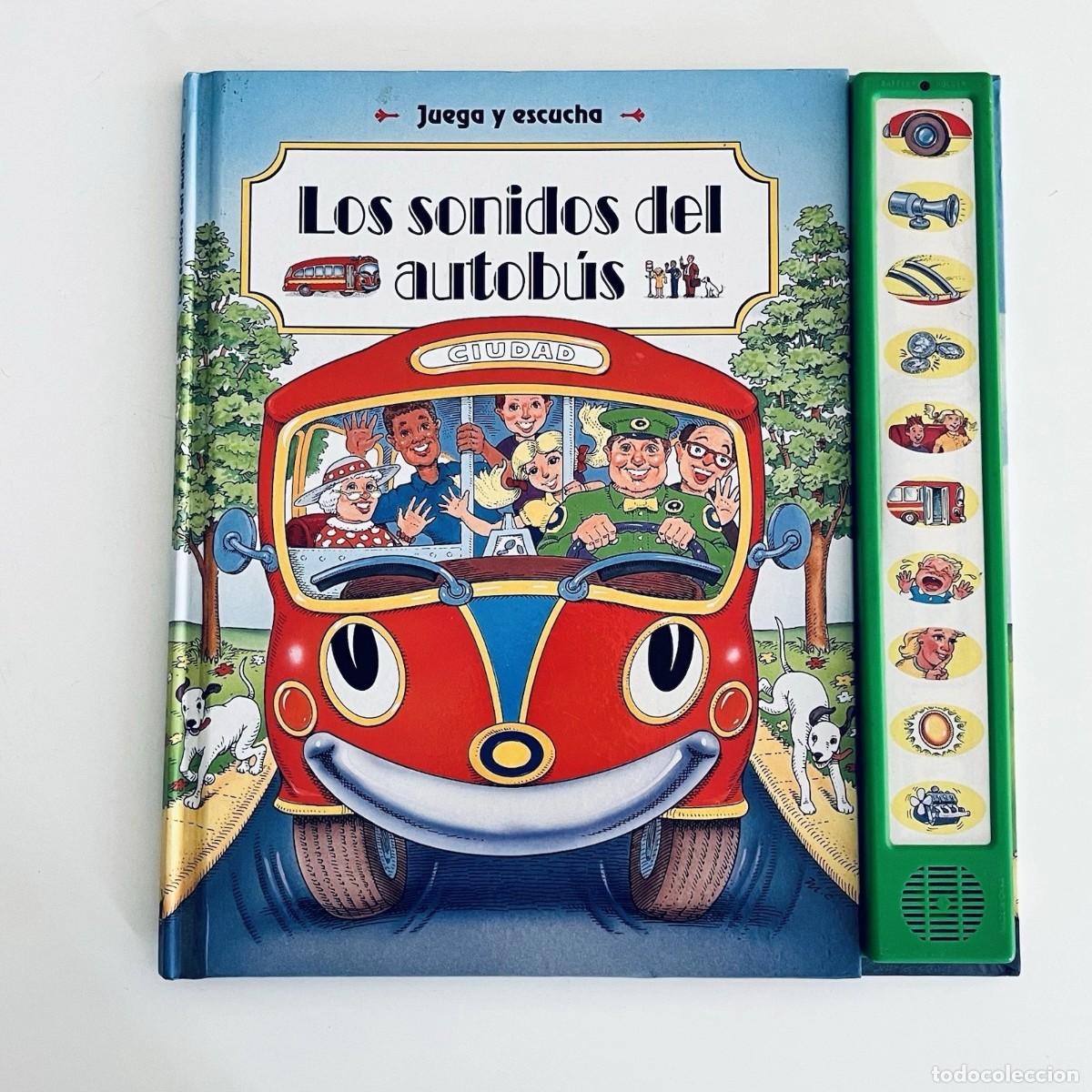 Second hand books: Libro Juega y Escucha LOS SONIDOS DEL AUTOBUS 1994 Editorial Molino sin pilas