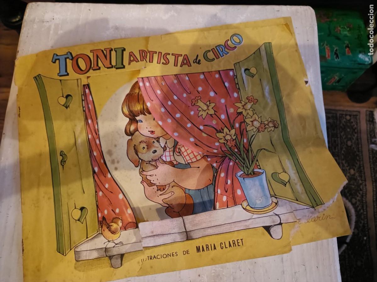 Libros de segunda mano: CUENTO TROQUELADO TONI ARTISTA DE CIRCO