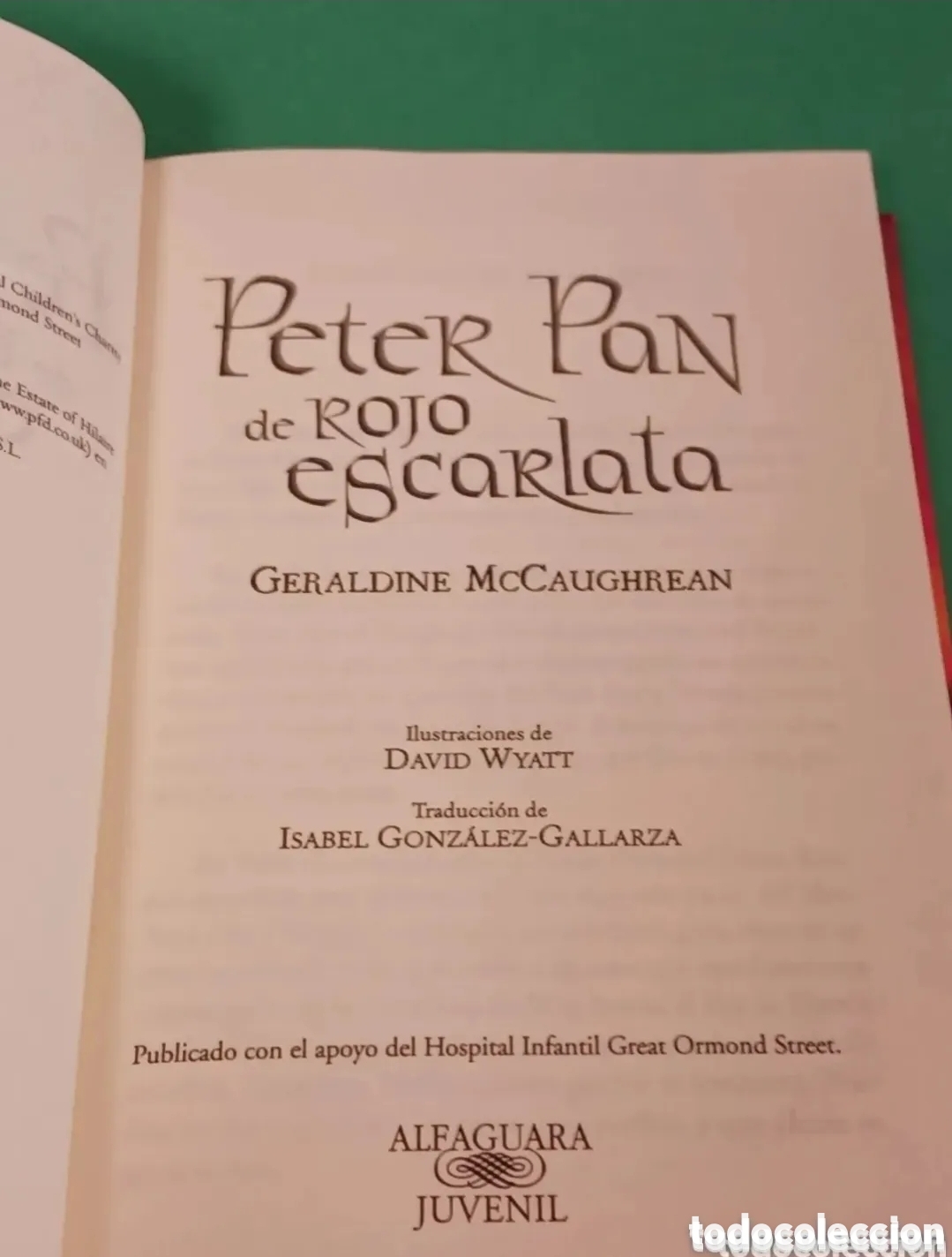 Libros de segunda mano: Peter Pan de rojo escarlata. Libro - Foto 2