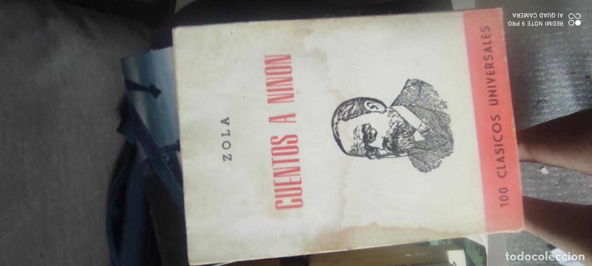 Libros de segunda mano: EMILE ZOLA. CUENTOS A NINON