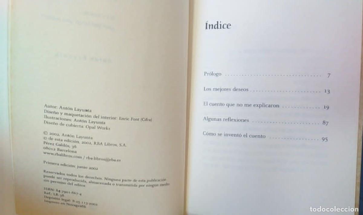 Libros de segunda mano: Libro Pap&aacute;, Expl&iacute;came el cuento de la vida. Ant&oacute;n Layunta . RBA Integral/Ilustrada - Foto 4