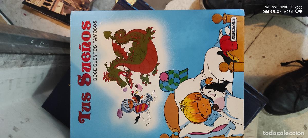 Libros de segunda mano: Tus sue&ntilde;os (Doce cuentos famosos) Gato con botas. El rey Midas. El soldadito de plomo. Pulgarcito.