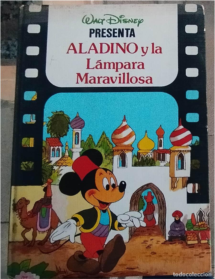 Libros de segunda mano: ALADINO Y LA LAMPARA MARAVILLOSA SERIE DISNEY WALT PRESENTA Ed. 1985 PASTA DURA