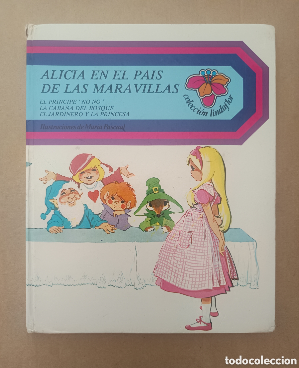 Libros de segunda mano: Alicia en el Pa&iacute;s de las Maravillas, por Eugenio Sotillos y Mar&iacute;a Pascual (Toray). Cuentos Lindaflor