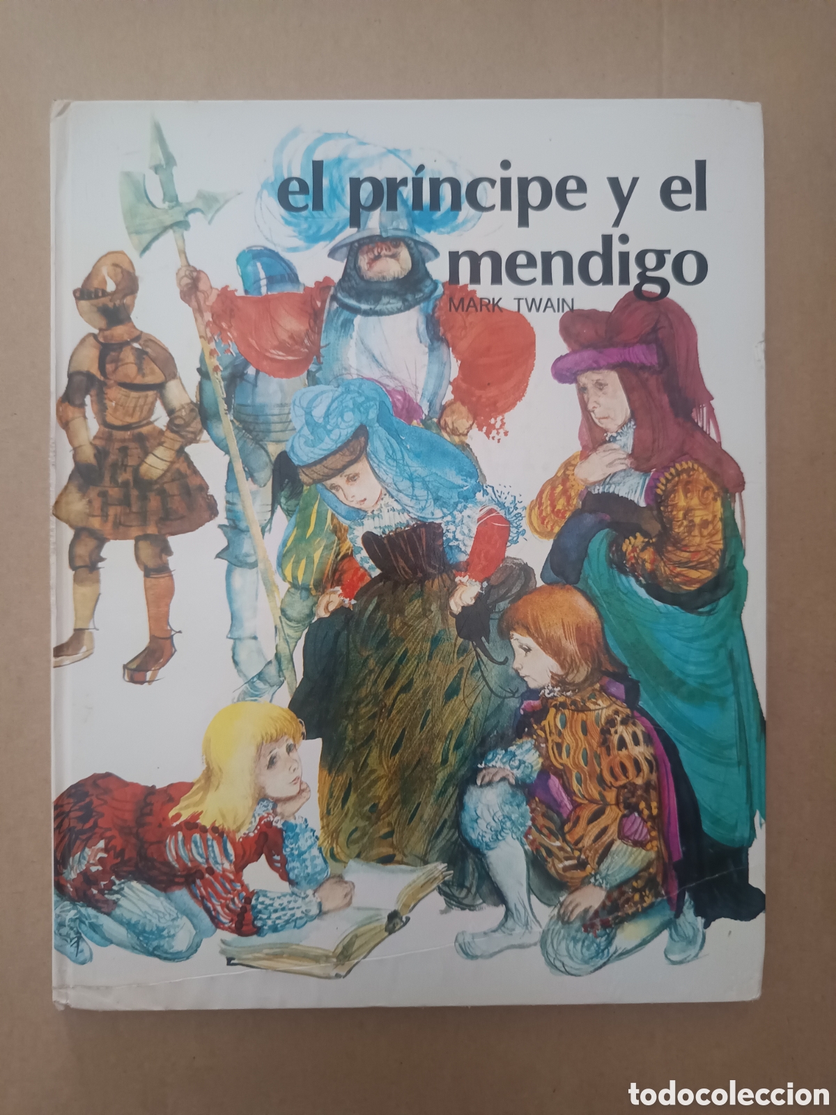 Libros de segunda mano: El Pr&iacute;ncipe y el Mendigo, por Mark Twain y Fernando S&aacute;ez (Susaeta, 1971). Colecci&oacute;n Esmeralda.