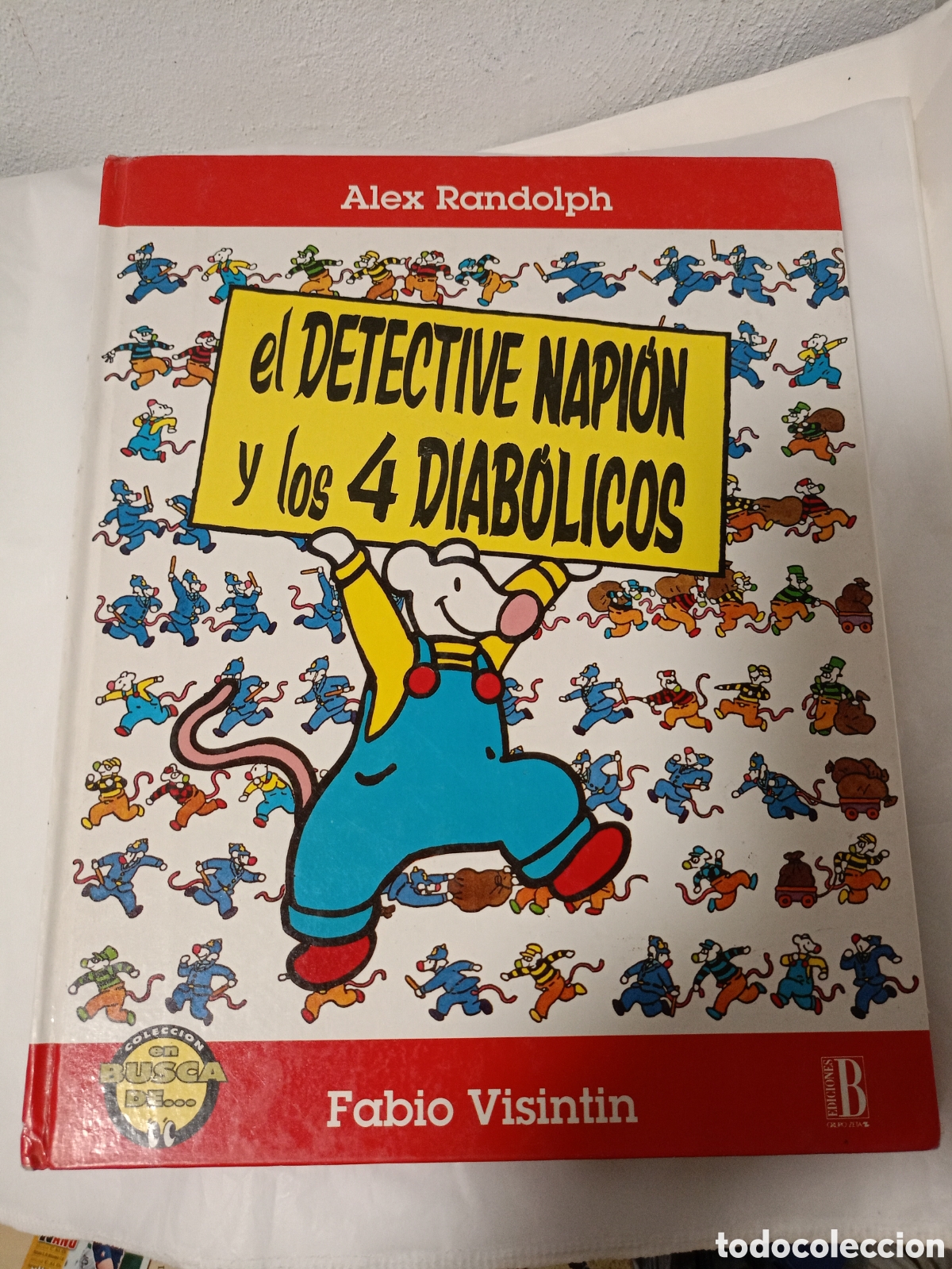 Gebrauchte B&uuml;cher: EL DETECTIVE NAPION Y LOS 4 DIABOLICOS - ALEX RANDOLPH - EDICIONES B -