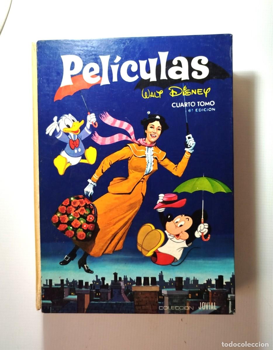 Libros de segunda mano: PELICULAS . WALT DISNEY . COLECCION JOVIAL . TOMO IV . A&Ntilde;O 1974