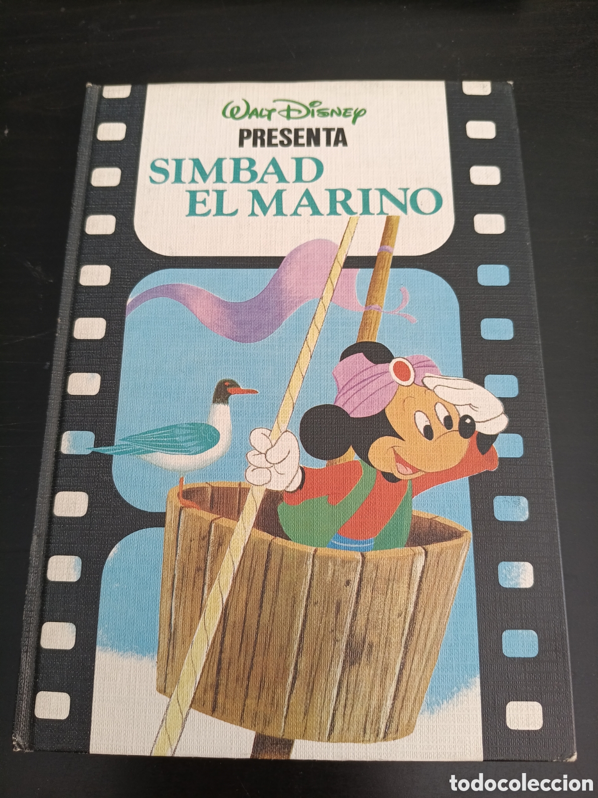 Libros de segunda mano: libro infantil a&ntilde;o 1986 cl&aacute;sico tapa dura &rdquo;Simbad el Marino&rdquo;, Walt Disney
