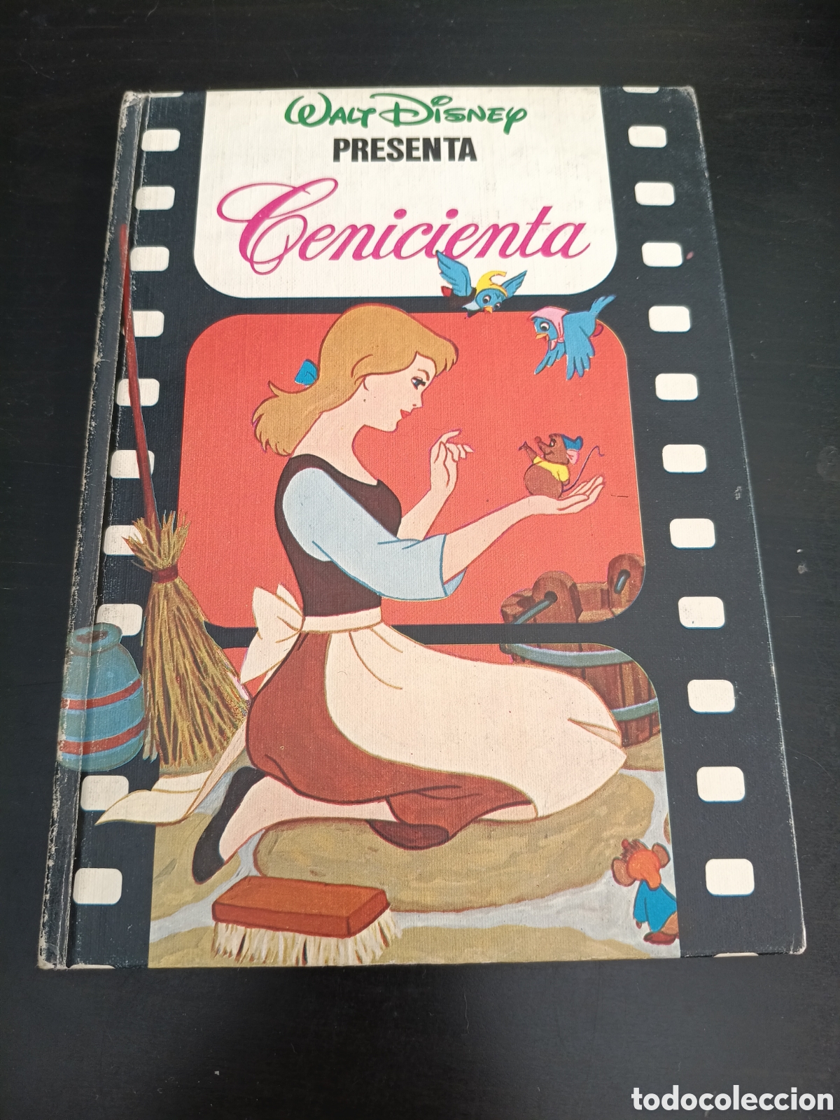 Libros de segunda mano: libro infantil a&ntilde;o 1985 cl&aacute;sico tapa dura &rdquo;Cenicienta&rdquo;, Walt Disney