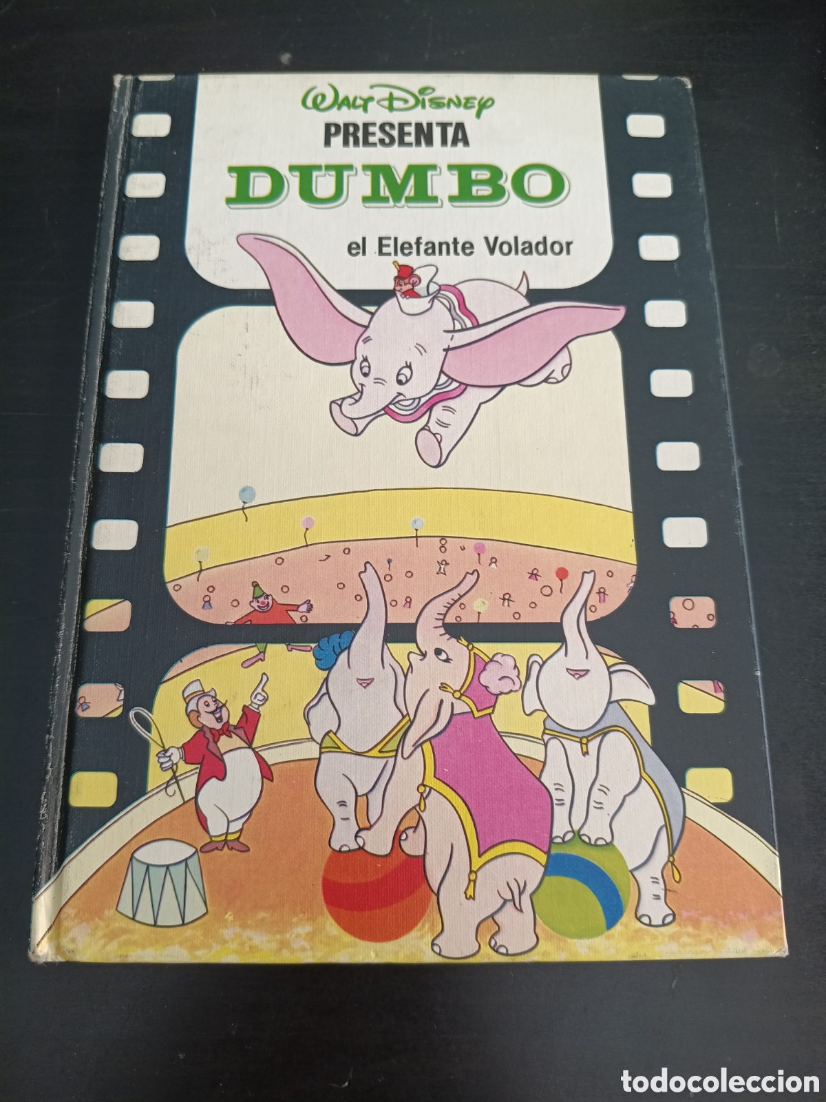 Libros de segunda mano: libro cuento infantil a&ntilde;o 1985 cl&aacute;sico tapa dura &rdquo;Dumbo&rdquo;, Walt Disney