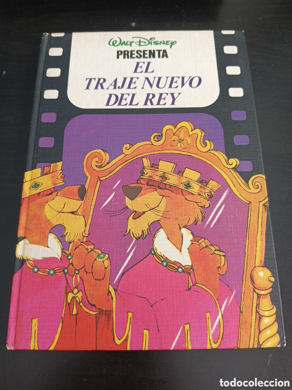 Libros de segunda mano: cuento infantil a&ntilde;o 1986 cl&aacute;sico tapa dura &rdquo;El traje nuevo del Rey&rdquo;, Walt Disney