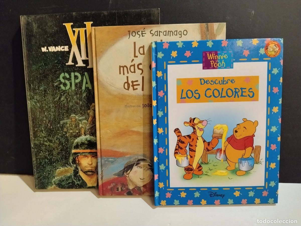 Libros de segunda mano: 3 LIBROS CUENTOS -LA FLOR MAS GRANDE DEL MUNDO,SPADS Y WINNIE THE POOH (VER FOTOS)
