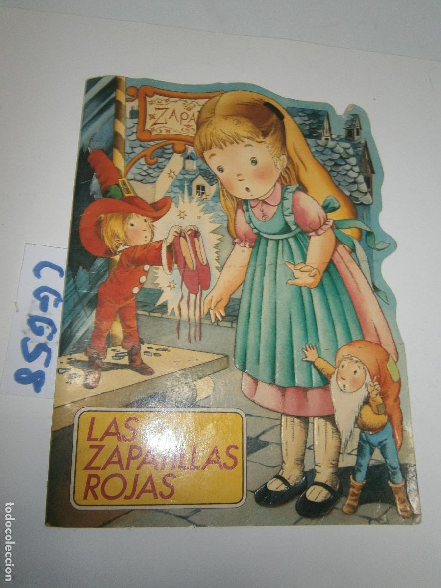 Libros de segunda mano: ANTIGUO CUENTO - LAS ZAPATILLAS ROJAS