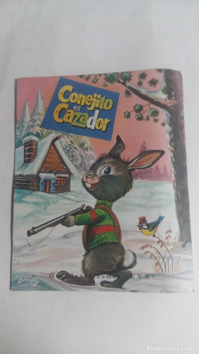 Libros de segunda mano: Grandes &Aacute;lbumes &rdquo;EVA&rdquo;, N&deg;11, Conejito el Cazador, Editorial Vasco Americana