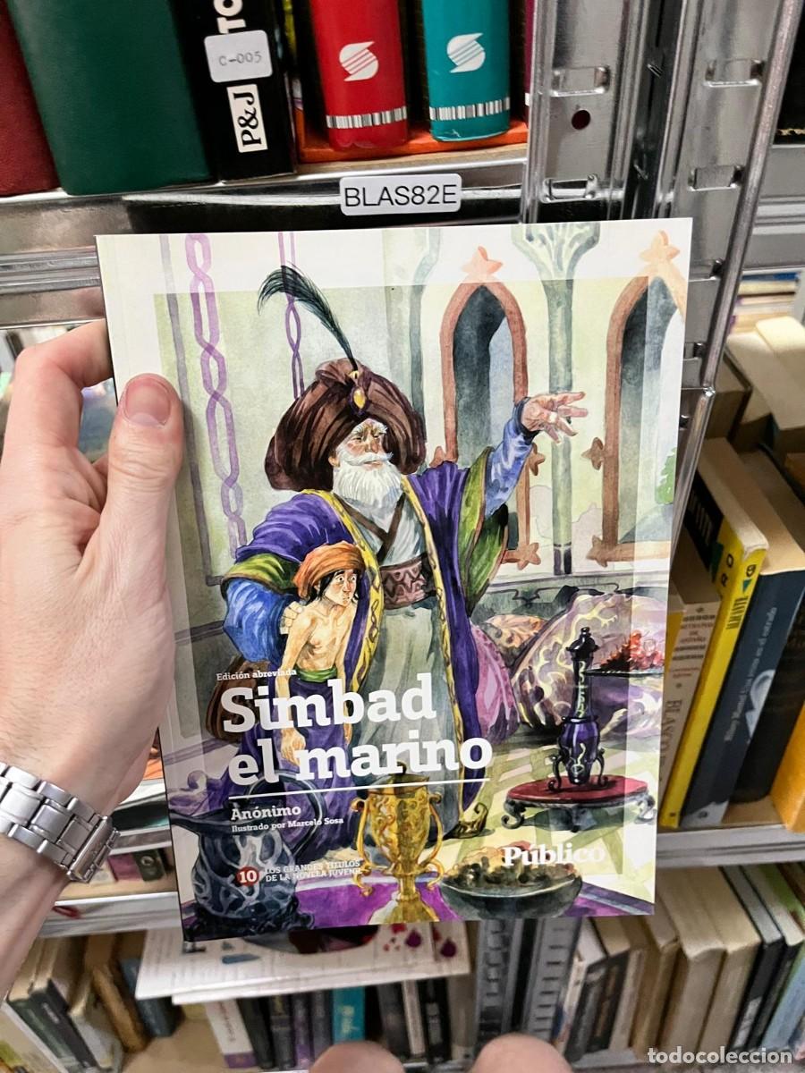 Libros de segunda mano: BLAS82E - Simbad el marino &mdash; An&oacute;nimo. Relatos tradicionales de Las mil y una noches. Colecci&oacute;n Los g