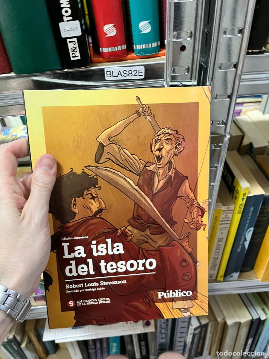 Libros de segunda mano: BLAS82E - La isla del tesoro &mdash; Robert Louis Stevenson. Novela cl&aacute;sica de aventuras. Colecci&oacute;n Los gr