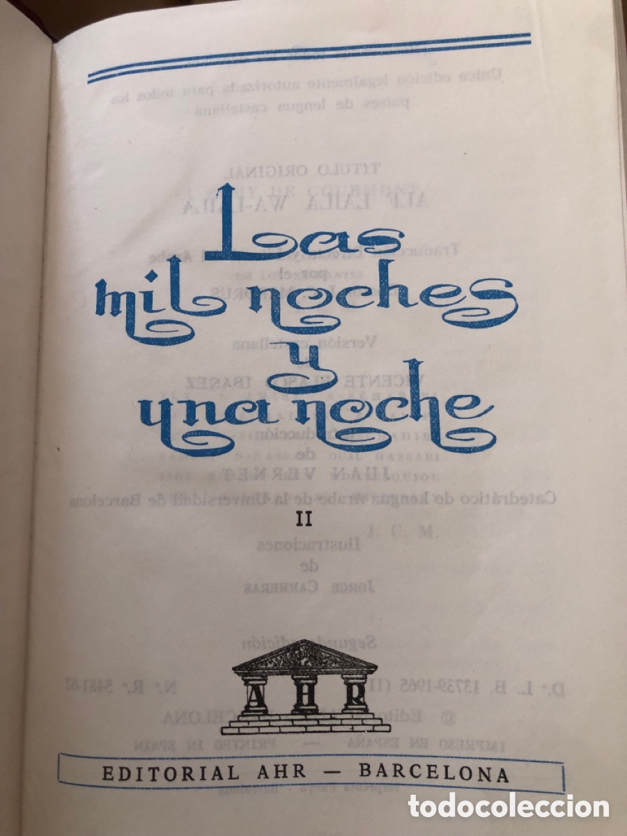 Libros de segunda mano: Las mil y una noches 2&ordf; Edici&oacute;n - Foto 10