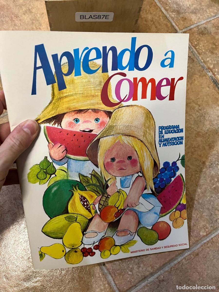 Libros de segunda mano: BLAS87E &ndash; Aprendo a Comer. Programa de Educaci&oacute;n en Alimentaci&oacute;n y Nutrici&oacute;n. Ministerio de Sanidad