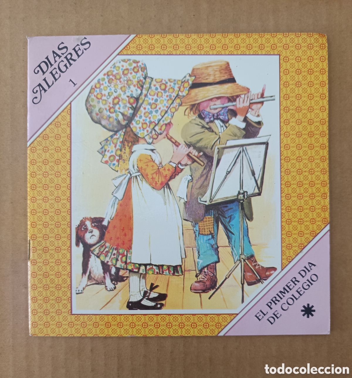 Libros de segunda mano: D&iacute;as Felices n&deg;1: El Primer D&iacute;a de Colegio (Gaviota, 1986).