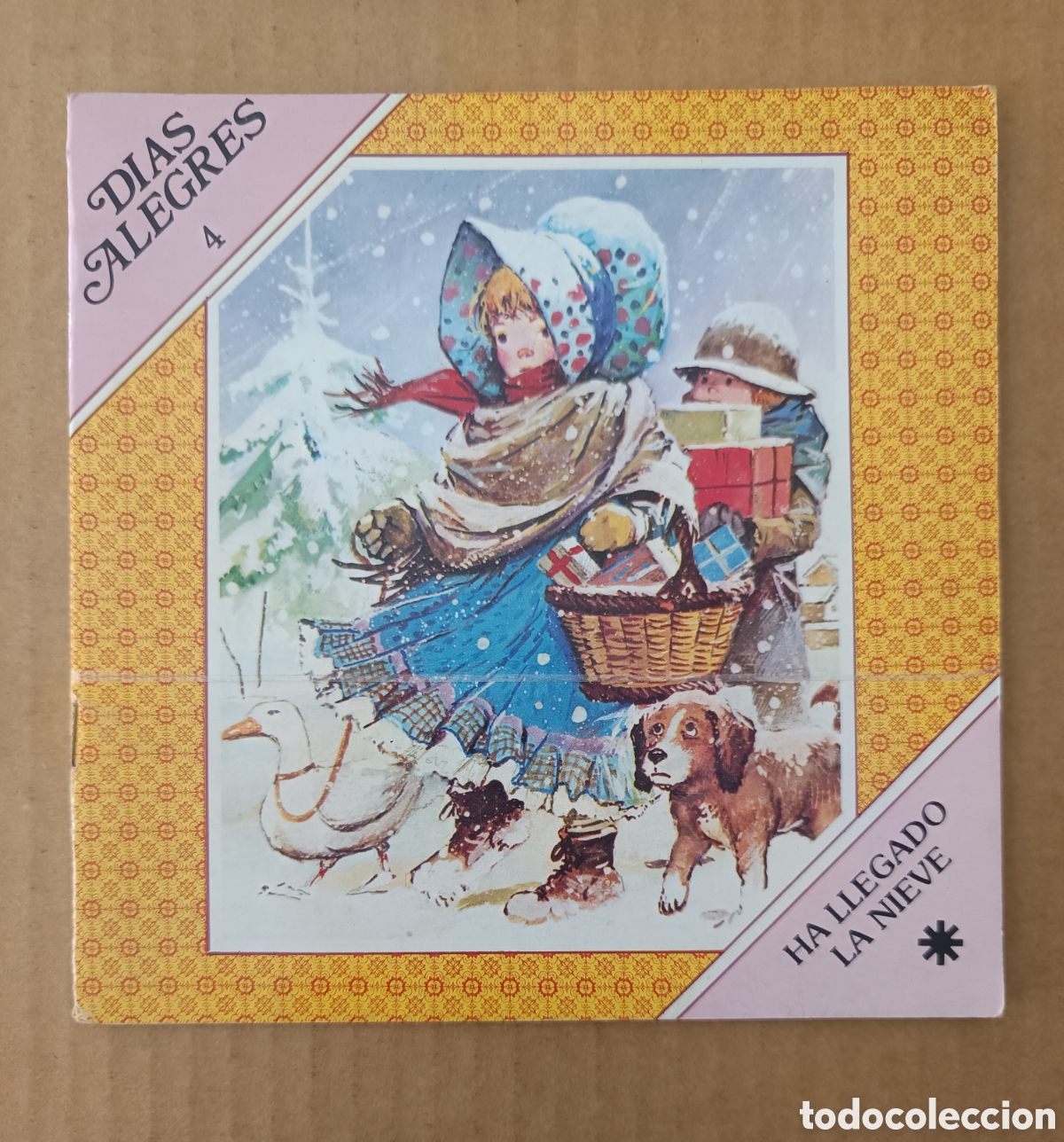 Libros de segunda mano: D&iacute;as Felices n&deg;4: Ha Llegado la Nieve (Gaviota, 1986).