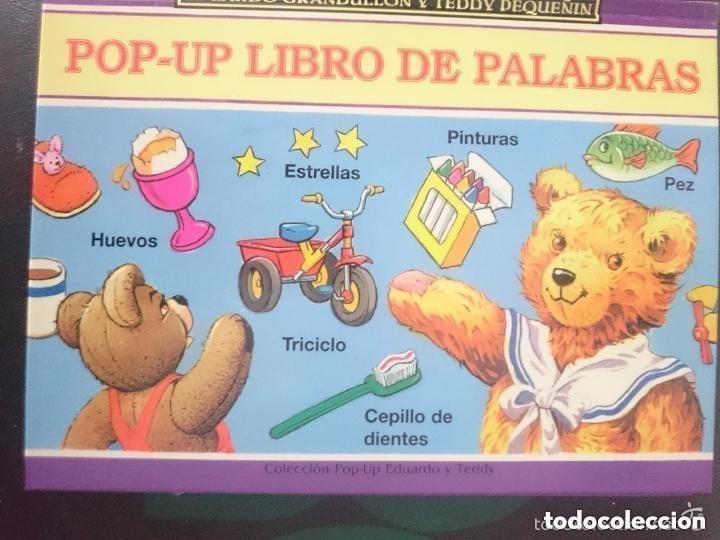 Libros de segunda mano: EDUARDO GRANDULLON Y TEDDY PEQUE&Ntilde;IN - POP-UP LIBRO DE PALABRAS