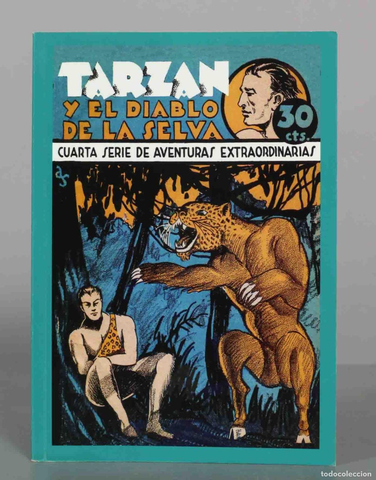 Libros de segunda mano: Tarz&aacute;n y el diablo de la selva - Alfonso Quintana Sol&eacute; - FACSIMIL