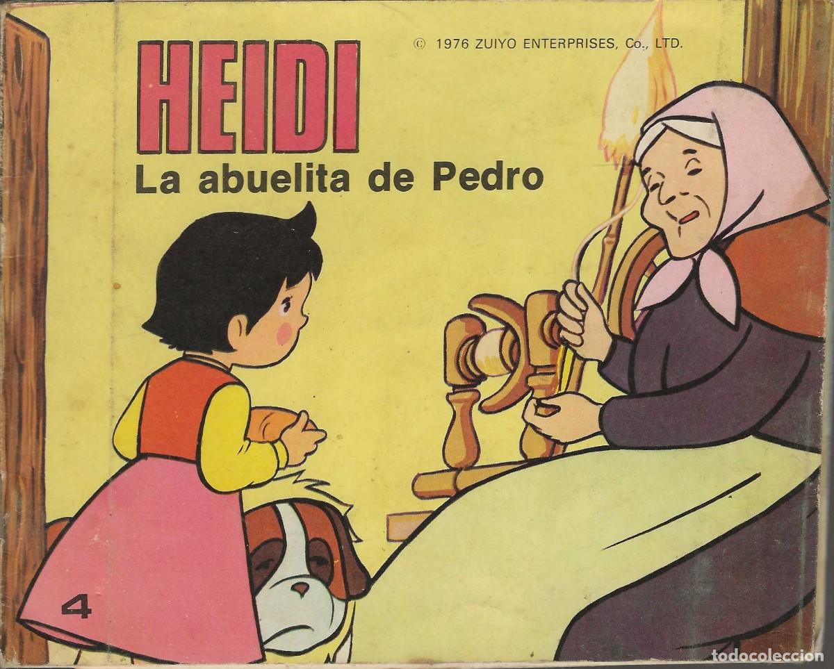 Libros de segunda mano: ED. ROMA -- ESCENAS HEIDI -- N&ordm; 4 LA ABUELITA DE PEDRO