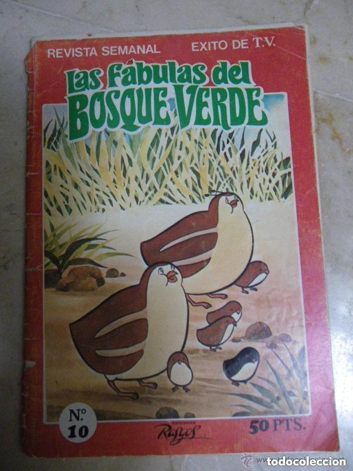 Libros de segunda mano: Las f&aacute;bulas del Bosque Verde n 10. Ed Rasgo - 1983 -LEER DETALLES