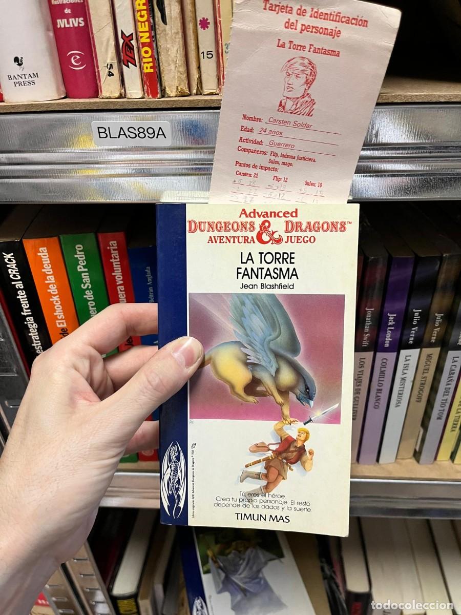 Libros de segunda mano: BLAS89A - Advanced Dungeons & Dragons: La torre fantasma &mdash; Jean Blashfield. Timun Mas.