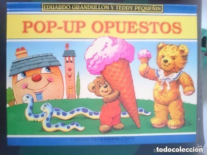 Libros de segunda mano: EDUARDO GRANDULLON Y TEDDY PEQUE&Ntilde;IN - POP-UP OPUESTOS