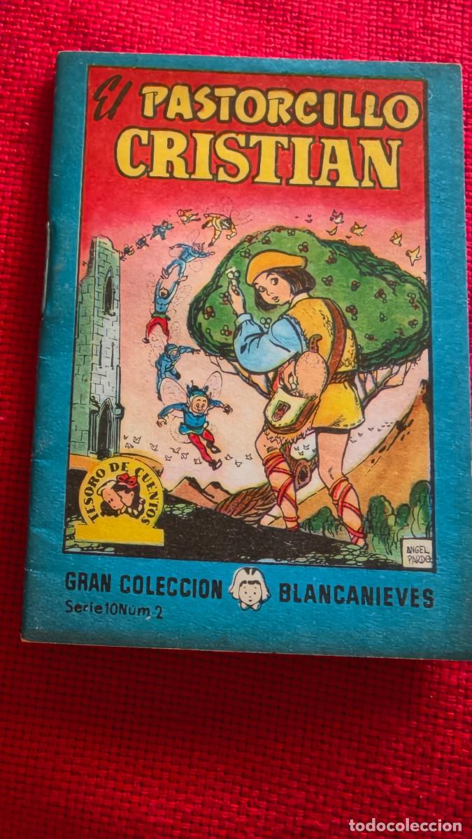 Libros de segunda mano: El pastorcillo Cristian. Gran colecci&oacute;n Blancanieves. Tesoro de cuentos. Serie 10 n&ordm; 2