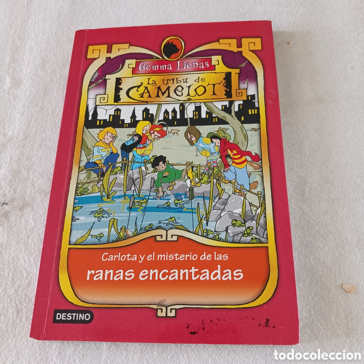 Libros de segunda mano: Carlota y el.musterio de las ranas encantadas de Gemma Lienas