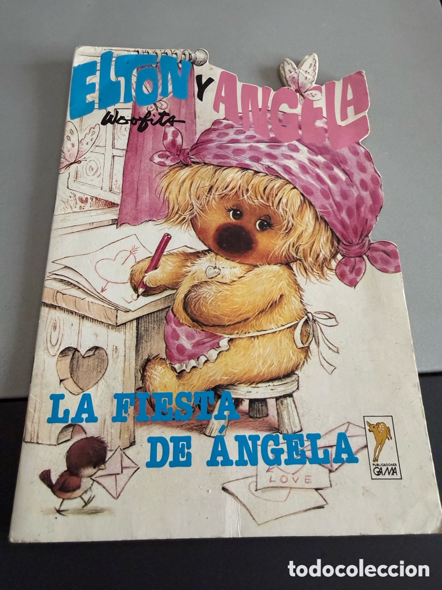Libros de segunda mano: Cuento Troquelado. LA FIESTA DE ANGELA. Ed GAMA. 1984