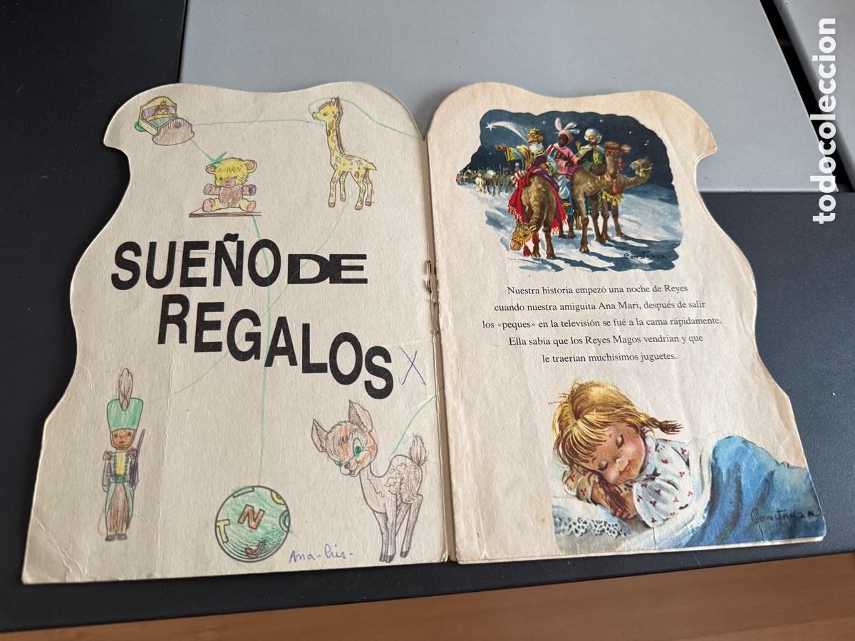 Libros de segunda mano: Cuento Troquelado. SUE&Ntilde;O DE REGALOS. Colabor 1978 - Foto 3