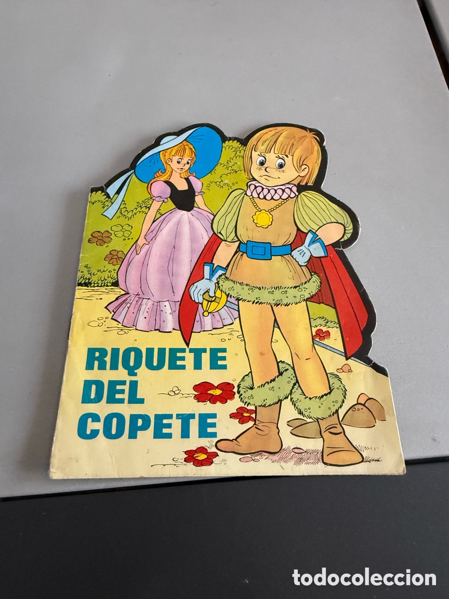 Libros de segunda mano: Cuento Troquelado. RIQUETE DEL COPETE. Ed ANTALBE 1983
