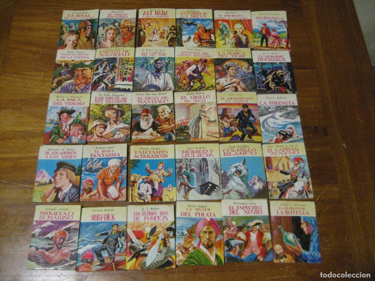 Libros de segunda mano: 30 minibiblioteca de la literatura universal . Petete 1982 ed Edelvives