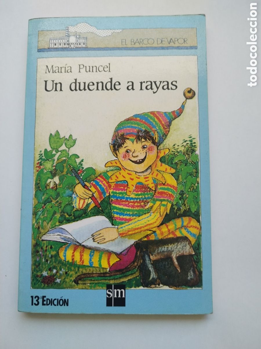 Libros de segunda mano: UN DUENDE A RAYAS/EL BARCO DE VAPOR