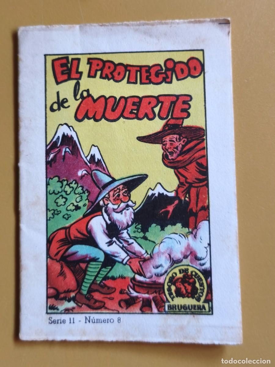 Libros de segunda mano: EL PROTEGIDO DE LA MUERTE, COLECCION TESORO DE CUENTOS BRUGUERA 1963