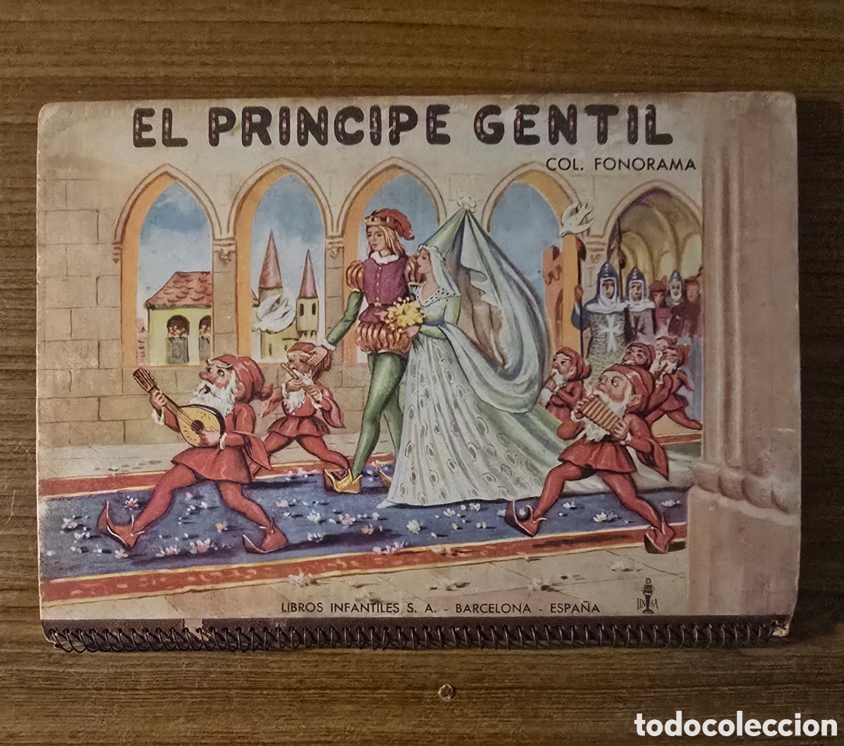 Libros de segunda mano: EL PRINCIPE GENTIL,COL.FONORAMA,LIBROS INFANTILES,A&Ntilde;O 1952,(GRAFICA MANEN)