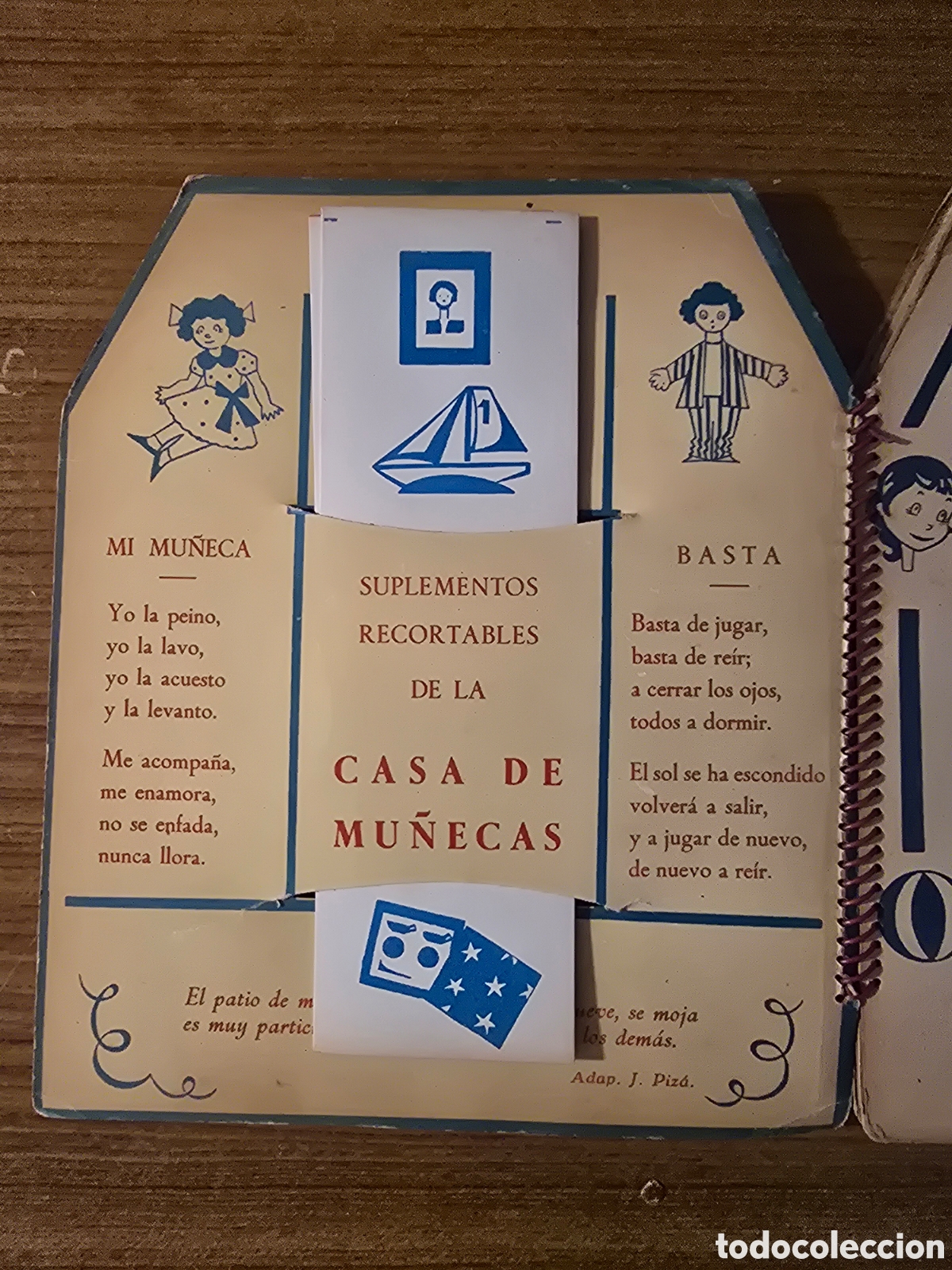 Libros de segunda mano: CASA DE MU&Ntilde;ECAS,POP-UP,A&Ntilde;O 1959(EDITORIAL ROMA) - Foto 3