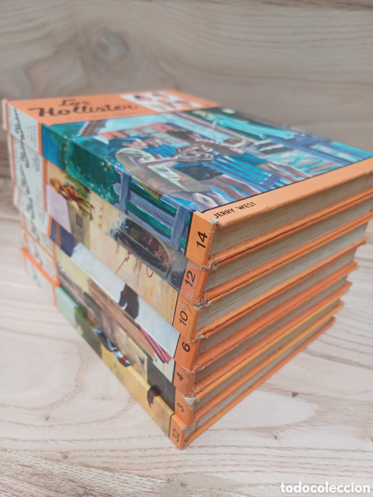 Libros de segunda mano: 7 tomos ,los hollister, ed.toray 1985