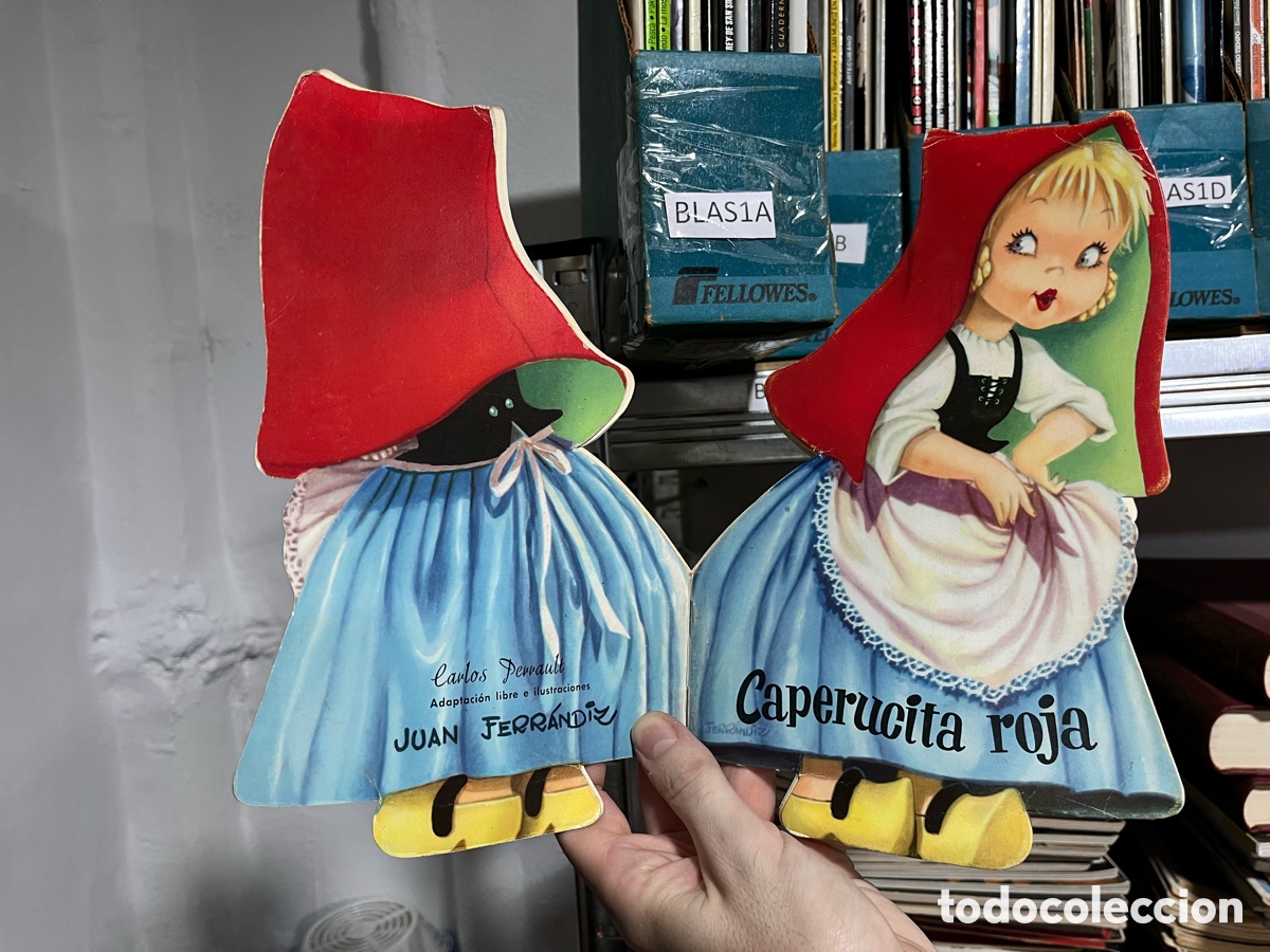 Libros de segunda mano: Blas1A CUENTO TROQUELADO DE FERRANDIZ &uml; CAPERUCITA ROJA &uml;.