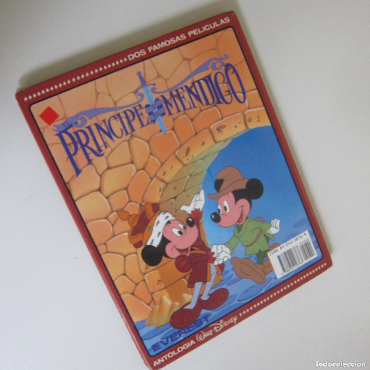 Libros de segunda mano: PR&Iacute;NCIPE Y MENDIGO / LOS RESCATADORES EN CANGUROLANDIA - WALT DISNEY (EVEREST) INFANTIL